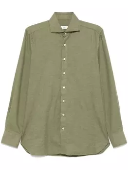 100HANDS фланелевая рубашка, зеленый