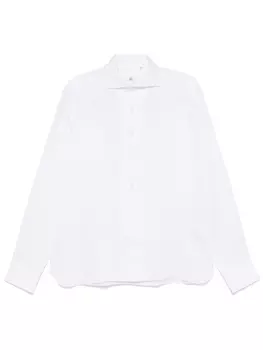 100HANDS льняная рубашка, белый