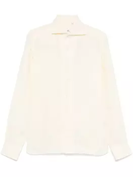 100HANDS льняная рубашка, желтый