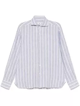 100HANDS рубашка в полоску, синий