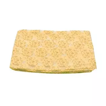 100x200 см тюлевая марлевая занавеска с цветочным принтом розы, занавеска для гостиной, окна, балкона, розовая Stuttg, оранжевый