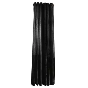 100x250 см перфорированная сплошная цветная мягкая оконная плотная занавеска для спальни, бежевая перфорация Stuttg, мультиколор