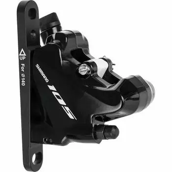 105 BR-R7070 Суппорт дискового тормоза с плоским креплением Shimano, черный