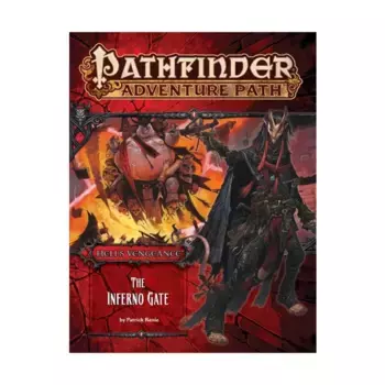 #105 "Hell's Vengeance #3 - The Inferno Gate", Pathfinder Roleplaying Game (1st Edition) - Adventure Path #091 - #120, мягкая обложка
