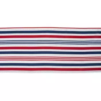 108-дюймовая прямоугольная дорожка для уличного использования в красно-синюю полоску в патриотическую полоску