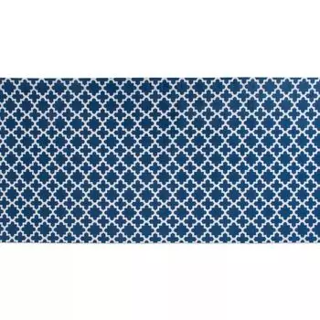 108-дюймовая решётчатая настольная дорожка тёмно-синего цвета