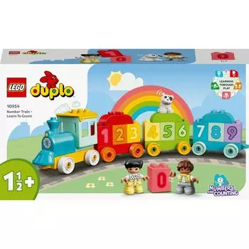 10954 Числовой поезд – учимся считать LEGO, 1 шт.