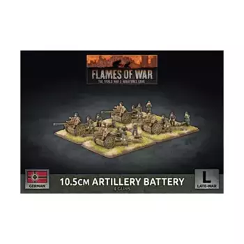 10,5-см артиллерийская батарея, Flames of War - WWII - German - Artillery, AA, AT & AFV's (4th Edition)