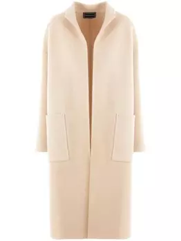 10 CORSO COMO пальто с двумя накладными карманами, нейтральный цвет