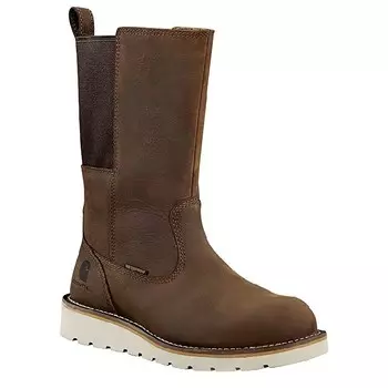 10-Дюймовые водонепроницаемые резиновые сапоги на танкетке Carhartt, коричневый
