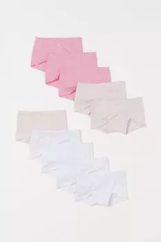 10 пар хлопковых боксеров H&amp;M