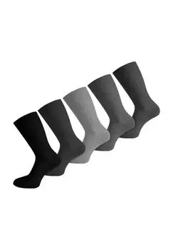 10 пар оздоровительных носков с высоким содержанием хлопка normani, цвет Dunkel Sortiert