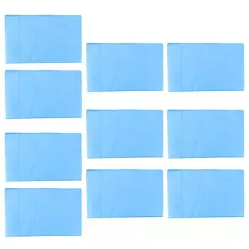 10 шт./пакет 80x180 см Прямоугольные чистые дышащие одноразовые простыни без раздражения ПП нетканые ткани Постельное белье Покрывало Товары для салонов красоты-синий Stuttg