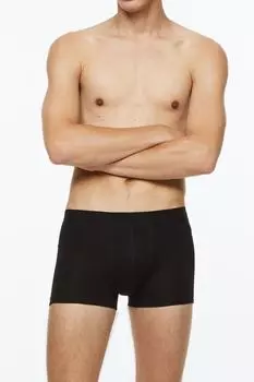 10 укороченных трусов Xtra Life H&M, черный