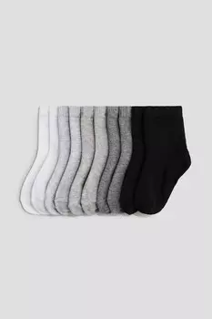 10-Упаковка носков H&M, мультиколор