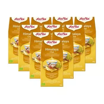 10 xYOGI TEA Гималайский чай | 10 х 90 г без упаковки
