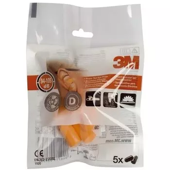 1100 Беруши оранжевого цвета 3m