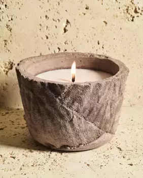 (1100 г) ароматическая свеча для улицы Базилик Zara Home, цвет Mint Green