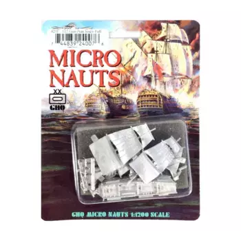 112-пушечный линейный корабль - Эль Сан-Хосе, Micronauts - Napoleonic Era Sailing Ships - Full Sail Sets (1:1200)
