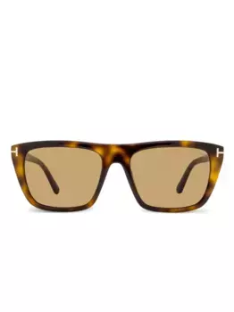 1175 солнцезащитные очки Aslan TOM FORD Eyewear, коричневый