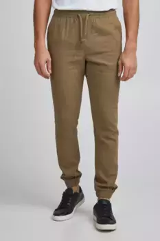 11 Project льняные брюки " 11 Project PROeyvind", коричневый