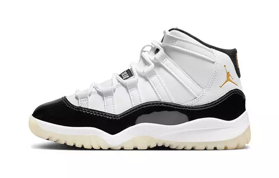 11 Ретро DMP Благодарность 2023 PS Jordan, цвет White/Metallic/Black