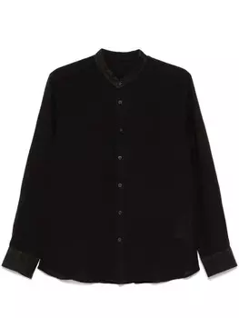 120% Lino льняная рубашка, черный