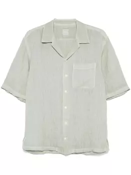 120% Lino льняная рубашка, зеленый