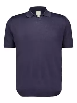 120% Lino льняной топ, синий