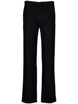 120% Lino льняные брюки с кулиской, черный