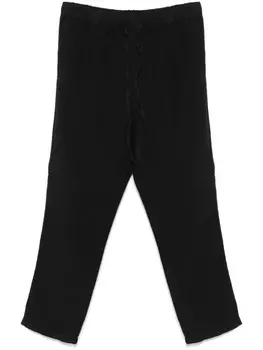 120% Lino зауженные брюки, черный