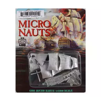 120-пушечный линейный корабль - Сантиссима Тринидад, Micronauts - Napoleonic Era Sailing Ships - Full Sail Sets (1:1200)