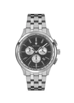 12320-E стальные мужские наручные часы Wainer, серый