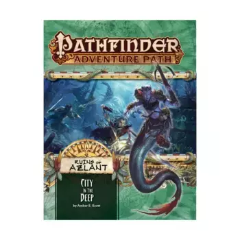 #124 "Ruins of Azlant #4 - City in the Deep", Pathfinder Roleplaying Game (1st Edition) - Adventure Path #121 - #144, мягкая обложка