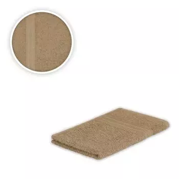 12 гостевых полотенец 500 г/м, 30 х 50 см, розовые Sdseetraum, бежевый