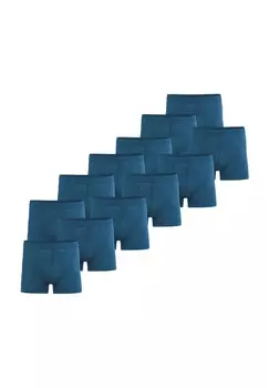 12 мужских бамбуковых боксеров normani, темно-синий