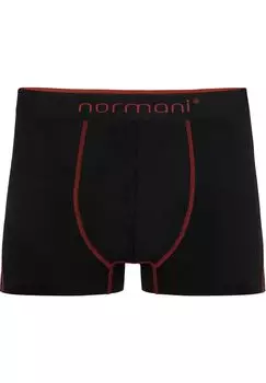 12 мужских хлопковых боксеров normani, красный