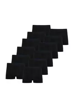 12 мужских хлопковых боксеров normani, темно-синий