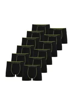 12 мужских хлопковых боксеров normani, желтый