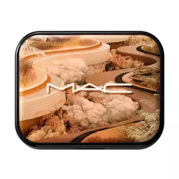 12 палитр теней для век Connect In Color Eeyeshadow Palette Mac Cosmetics, цвет unfiltered nudes