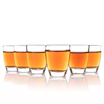 12 рюмок 4cl - рюмки из прочного стекла с толстым основанием гастрономического качества Thats Shopping GmbH