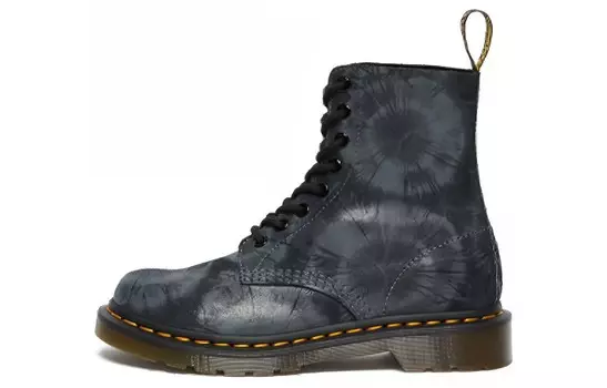 1460 Ботинки женские, черные/серые Dr.Martens