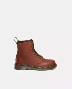 1460 Детские кожаные ботинки Serena Dr. Martens, цвет Camel