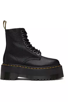 1460 Max кожаные платформенные ботинки Dr. Martens, черный