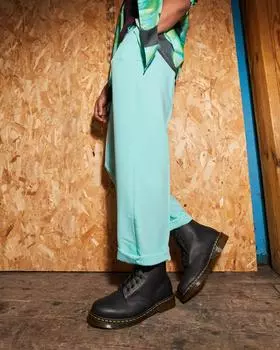 1460 Сапоги из жирной кожи на шнуровке Dr. Martens