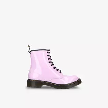 1460 Сапоги кожаные с 8 люверсами 6 месяцев-3 года Dr. Martens, розовый