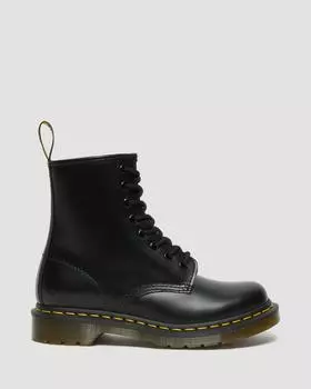 1460 Женские ботинки из гладкой кожи на шнуровке Dr. Martens