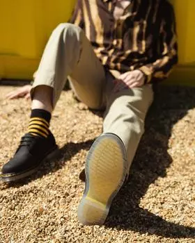 1461 Iced II Кожаные оксфорды из мягкой кожи Dr. Martens