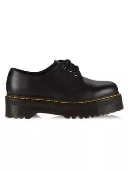 1461 Крипер с четырьмя платформами Dr. Martens, черный