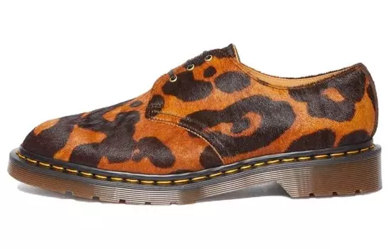 1461 Кроссовки Lifestyle унисекс с низким верхом с леопардовым принтом Dr.Martens